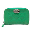 Chanel Quilted Caviar Boy Coin Pouch Secondhand
