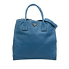 Prada Vitello Daino Open Convertible Tote Secondhand