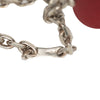 Hermès Leather Apple Bag Charm Key Chain Secondhand