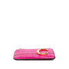 Chloé Croc Embossed Leather C Coin Card Holder Secondhand