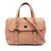 Bottega Veneta Nappa Intrecciato Flap Satchel Secondhand