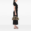 Dior Camouflage Coated Canvas Double Saddle Bowler Bag Secondhand