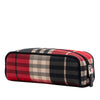 Secondhand Burberry Exploded Check Canvas Pouch