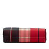 Secondhand Burberry Exploded Check Canvas Pouch