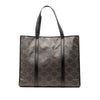 Celine XL Triomphe Coated Canvas Cabas Tote Secondhand