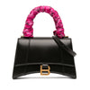 Balenciaga Small Shiny Box Calfskin Hourglass Top Handle Bag Secondhand