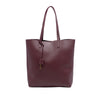 Saint Laurent North South Leather Shopping Tote Secondhand