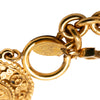 Chanel CC Gold Plated Medallion Link Bracelet Secondhand