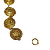 Chanel CC Gold Plated Medallion Link Bracelet Secondhand