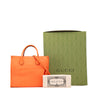 Gucci Small Pebbled Calfskin Logo Convertible Tote Secondhand
