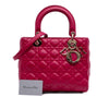 Dior Medium Lambskin Cannage Lady Dior Secondhand