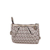 Fendi Zucchino Canvas Chain Pochette Secondhand