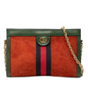 Gucci Small Suede Web Ophidia Chain Crossbody Secondhand