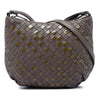 Secondhand Bottega Veneta Nappa and Patent Intrecciato Crossbody