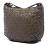 Secondhand Bottega Veneta Nappa and Patent Intrecciato Crossbody