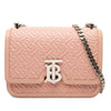 Burberry Small TB Monogram Embossed Calfskin Chain Shoulder Bag Secondhand