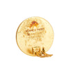 Hermès Gold Plated Clou de Selle Clip-on Earrings Secondhand