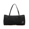 Fendi Micro Zucchino Canvas Bauletto Handbag Secondhand