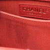 Chanel Quilted Lambskin North South Boy Flap Secondhand