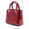 Dior Medium Patent Cannage Lady Dior Secondhand