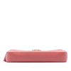 Chanel Quilted Caviar Boy Double Zip Clutch With Chain Secondhand