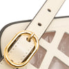 Gucci Medium Cutout Leather and Flora Canvas Traforata Flap Crossbody Secondhand