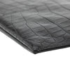 Saint Laurent Croc Embossed Leather Monogram Document Holder Secondhand
