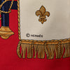 Hermès Vue Du Carosse De La Galere La Reale Silk Scarf Secondhand