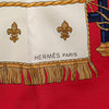 Hermès Vue Du Carosse De La Galere La Reale Silk Scarf Secondhand