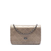 Chanel Quilted Metallic Aged Calfskin Reissue 2.55 Wallet on Chain Secondhand