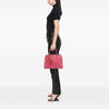 Prada Large Saffiano Lux Open Promenade Satchel Secondhand