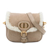 Dior Small Suede Shearling Bobby Crossbody Secondhand