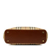 Burberry Mini Haymarket Check Coated Canvas Tote Secondhand