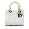 Dior Medium Embroidered Canvas Cannage Lady D Lite Secondhand