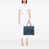 Dior Large Oblique Denim Book Tote Secondhand