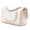 Chanel Medium Classic Metallic Tweed Double Flap Secondhand