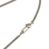 Gucci Sterling Silver and Enamel Diamante Dog Tag Necklace Secondhand