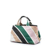 Prada Multicolor Printed Canvas Canapa Satchel Secondhand