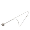 Chanel CC Brass Crystal Pendant Necklace Secondhand