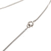 Chanel CC Brass Crystal Pendant Necklace Secondhand