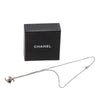 Chanel CC Brass Crystal Pendant Necklace Secondhand