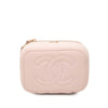 Chanel Mini CC Quilted Caviar Vanity Case with Chain Secondhand