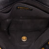 Chanel CC Chevron Calfskin Round Flap Satchel Secondhand