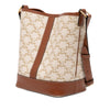 Celine Small Triomphe Coated Canvas Bucket Bag Secondhand