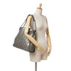 Secondhand Chanel Large Quilted Metallic Calfskin Chain Me Hobo