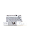 Dior Medium Metallic Patent Microcannage Diorama Flap Secondhand