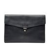 Prada Large Saffiano Lux Envelope Pushlock Clutch Secondhand