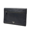 Prada Large Saffiano Lux Envelope Pushlock Clutch Secondhand