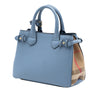 Burberry Small Leather and House Check Banner Satchel Secondhand