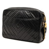 Chanel CC Diamond Quilted Lambskin Tassel Camera Bag Secondhand